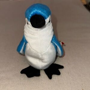 Vintage TY Beanie Baby Rocket Blue Jay NEW 1997